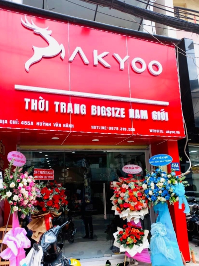 DỰ ÁN THIẾT KẾ THI CÔNG SHOP AKYOO